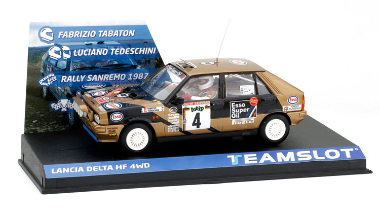 TEAMSLOT Lancia Delta HF Esso # 4 San Remo